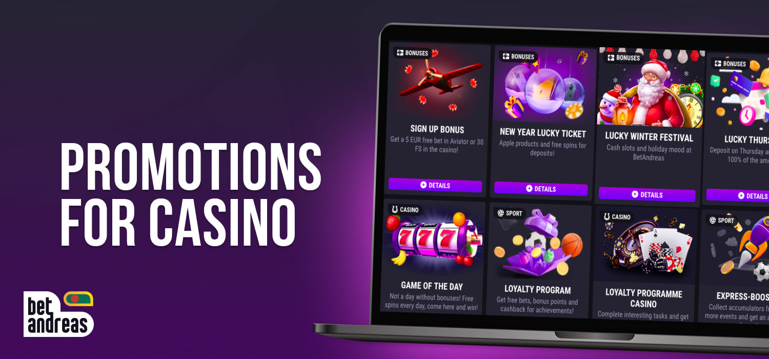 promotions for casino card